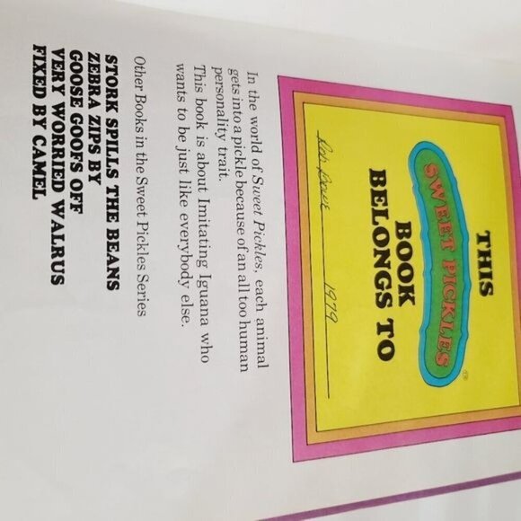 Vintage 1970s Sweet Pickles Book Lot of 7 - Picture 10 of 13